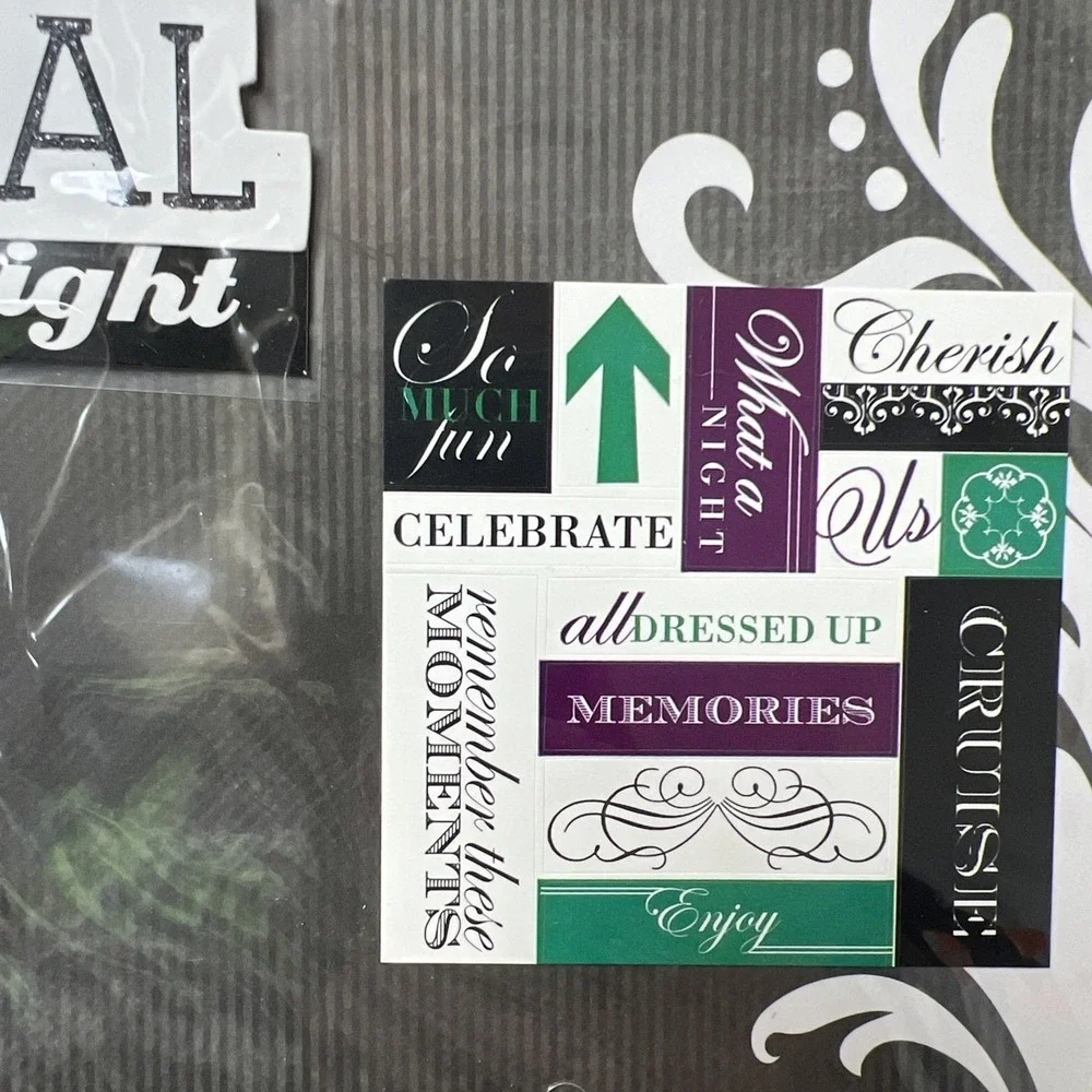 Lot Of 4 Royal Caribbean Scrapbook Kits (Formal Night & Card Making‎ Kit) 12x12